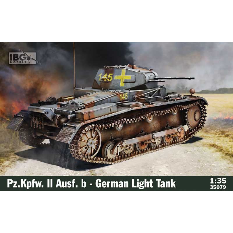 IBG Models Pz.Kpfw.II Ausf.B German Light Tank (1/35) 35079