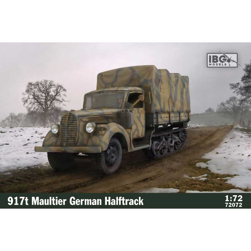 IBG Models 917t Maultier German Halftrack (1/72) 72072