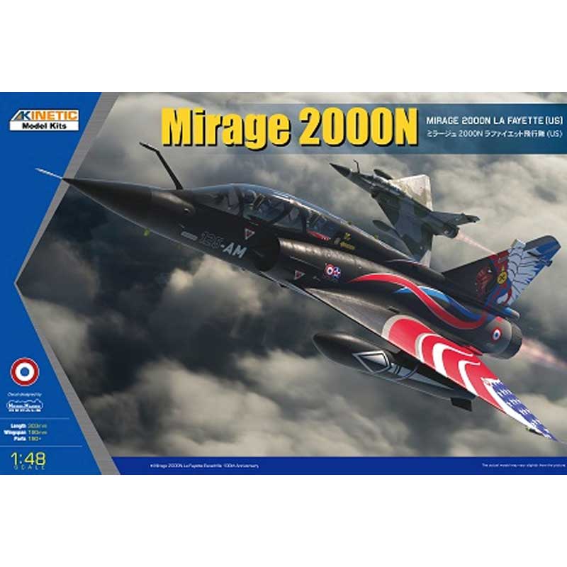 1/48 Dassault Mirage 2000N La Fayette (US) K48124 Kinetic