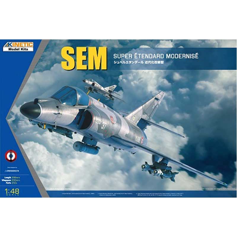 1/48 Super Etendard Modernise K48140 Kinetic