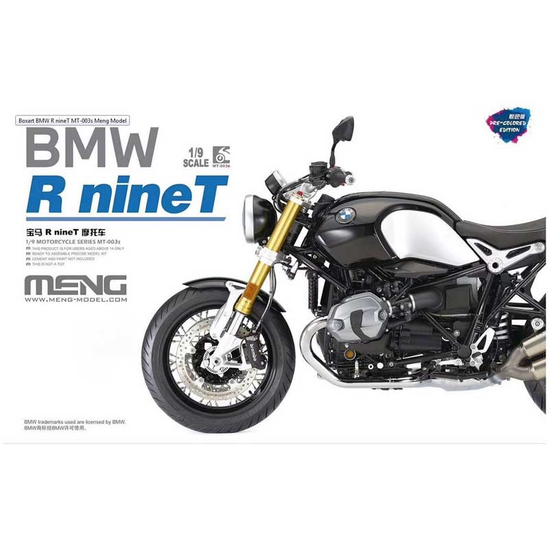 1/9 BMW R nine T (Pre Coloured) MT-003S Meng Model