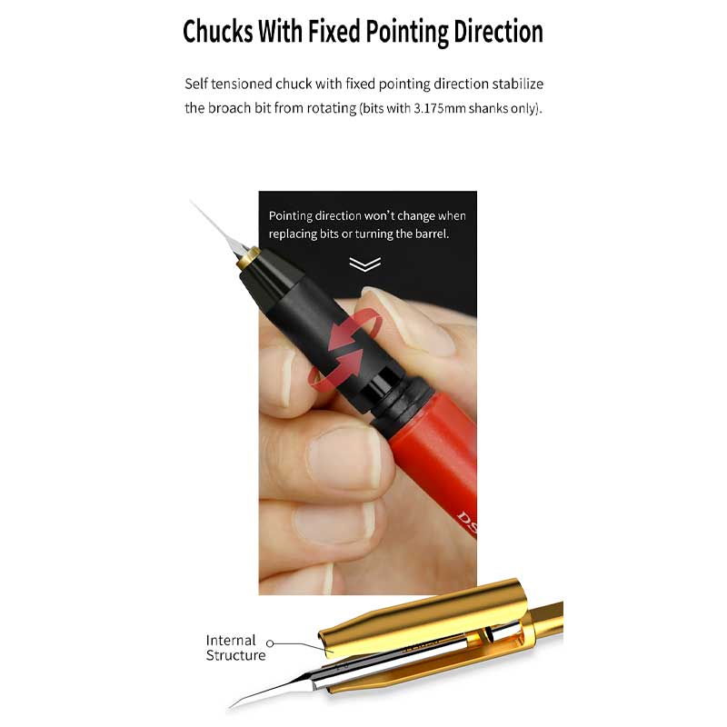 DSPIAE Cutting Bits Holder PT-TH01