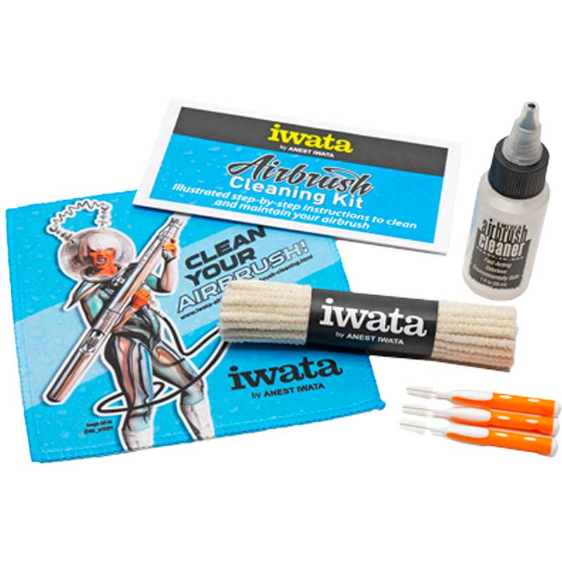 Iwata Airbrush Cleaning Kit Refill Pack IWCL-150
