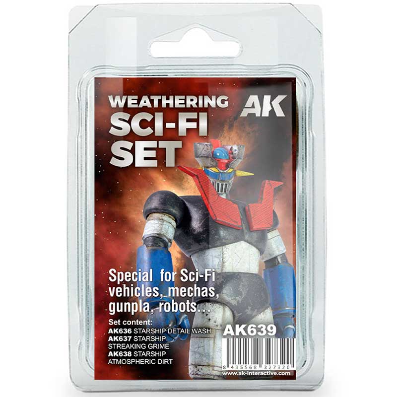 AK Interactive Weathering Sci-Fi Set AK-639