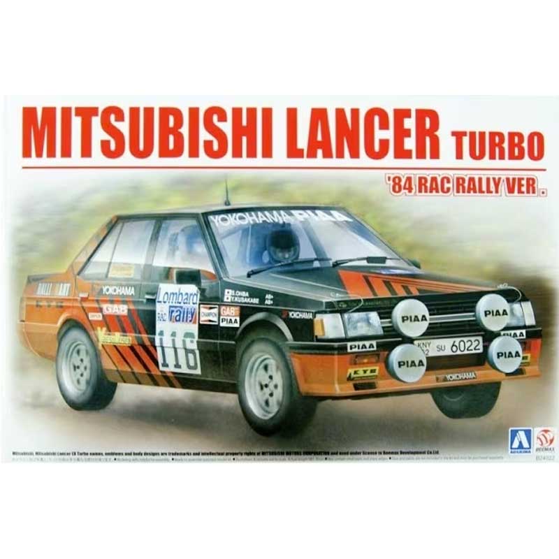 1/24 Mitsubishi Lancer 2000 Turbo sponsored by Yokohama #116 B24022 Beemax