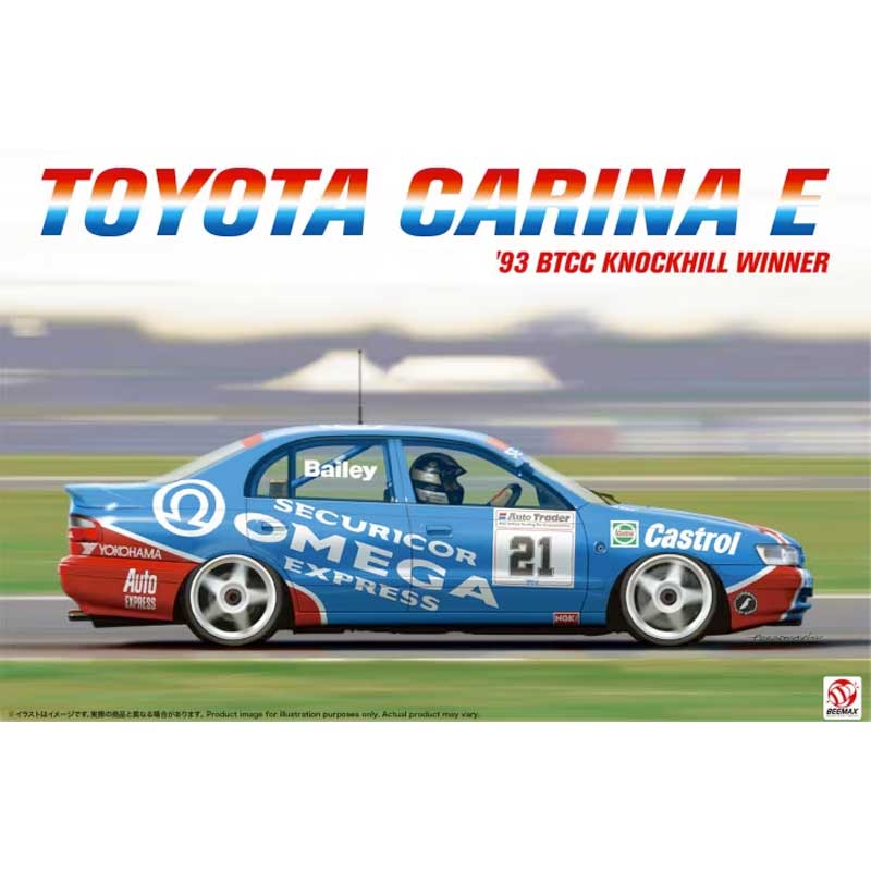 1/24 Toyota Carina E 1993 BTCC Knockhill Winner B24031 Beemax
