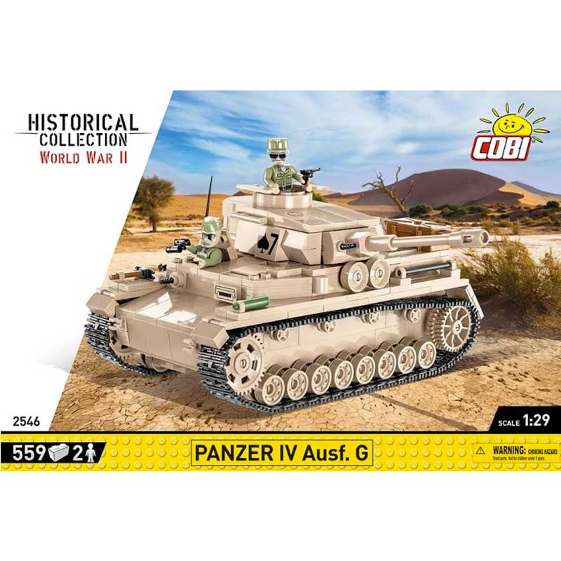 Panzer IV Ausf.G (559pcs) 2546 Cobi