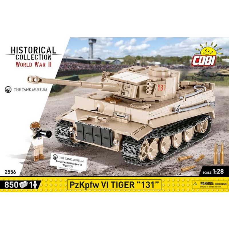 Panzerkampfwagen VI Tiger 131 (850pcs) 2556 Cobi