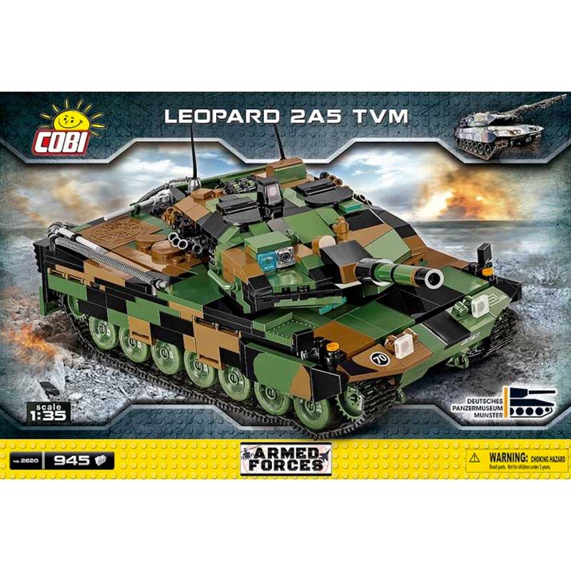 Leopard 2A5 TVM (945pcs) 2620 Cobi