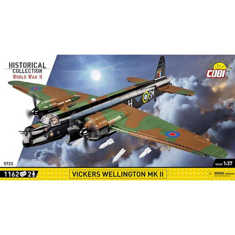 Vickers Wellington Mk.II (1162pcs) 5723 Cobi