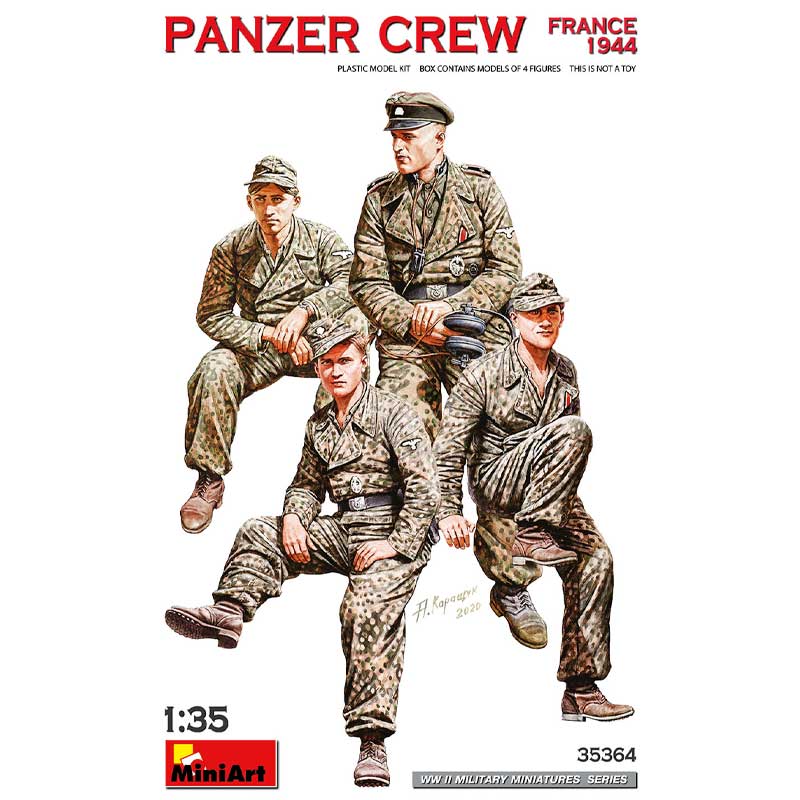 Miniart Panzer Crew. France 1944  (1/35) 35364