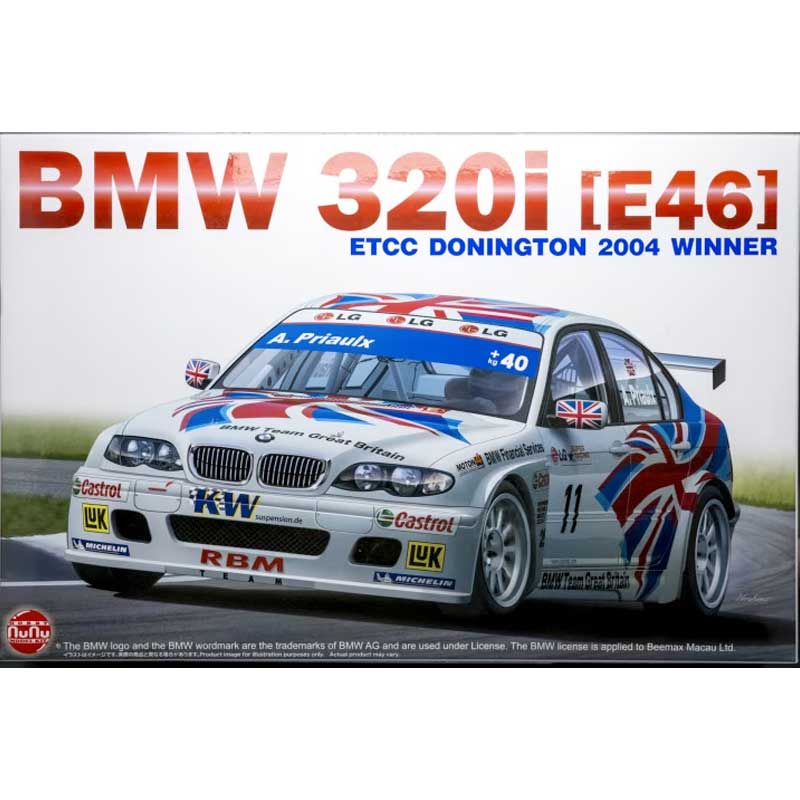 1/24 BMW 320i E46 European Touring Car Championship ETCC 2004 PN24033 NuNu