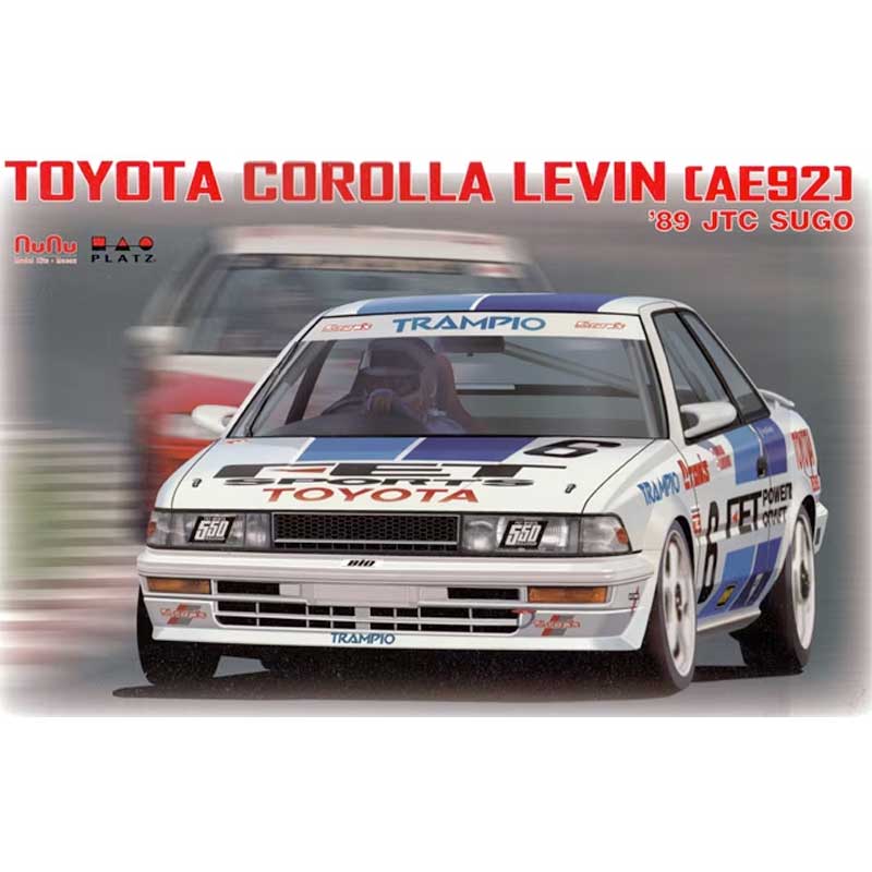 1/24 Toyota Corolla Levin [AE92] '89 JTC SUGO PN24039 NuNu