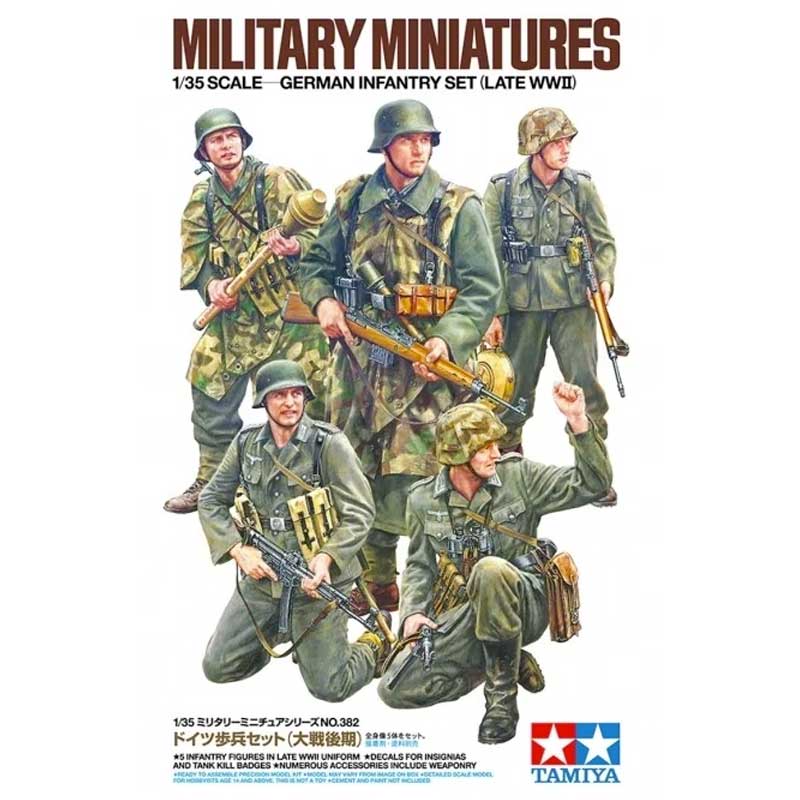 Tamiya German Infantry Late WWII (1/35) 35382
