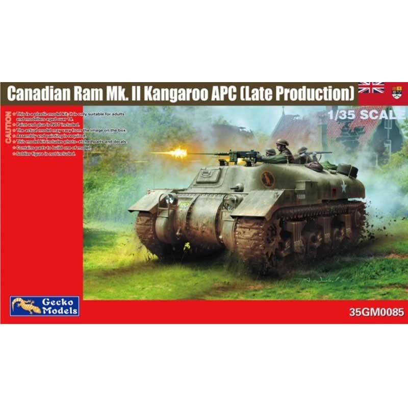 Gecko Models Canadian Ram MkII Kangaroo APC Late Version (1/35) 35GM0085
