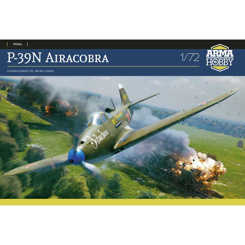 Arma Hobby P‑39N Airacobra Set (1/72) 70056