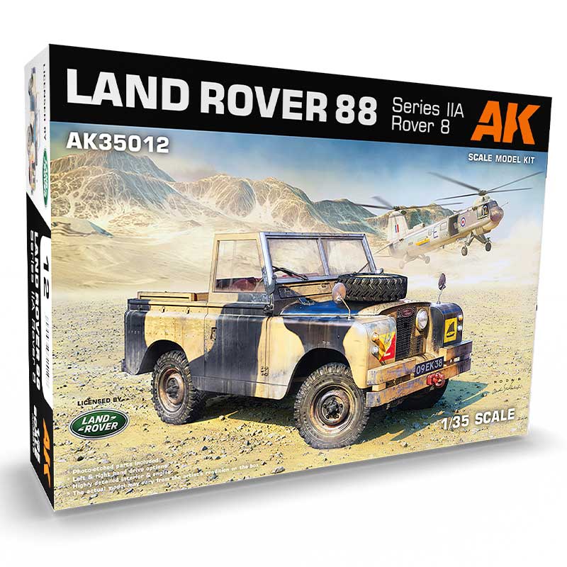 AK Interactive Land Rover 88 Series IIA Rover 8 (1/35) AK-35012