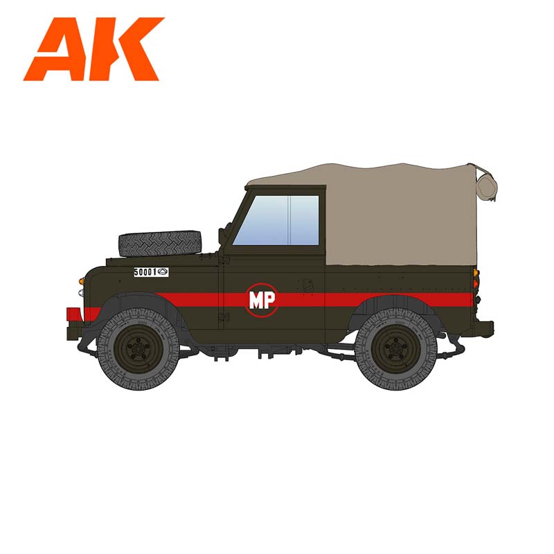 AK Interactive Land Rover 88 Series IIA Rover 8 (1/35) AK-35012