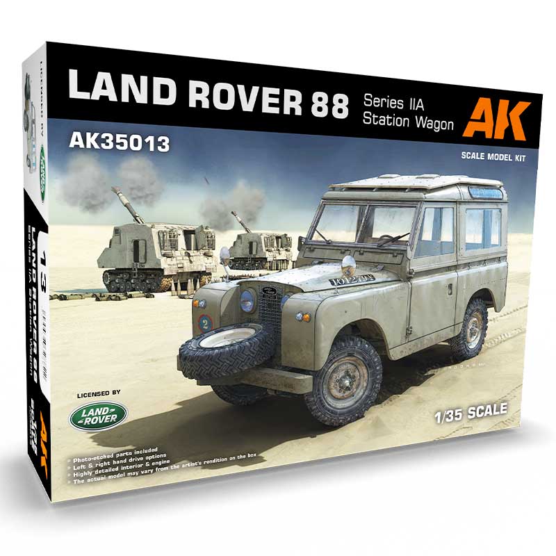 AK Interactive Land Rover 88 Series IIA -Station Wagon (1/35) AK-35013