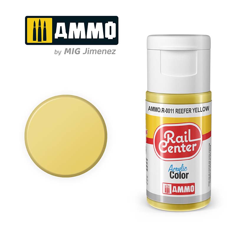 15ml Reefer Yellow - Rail Centre AMMO.R-0011 Ammo