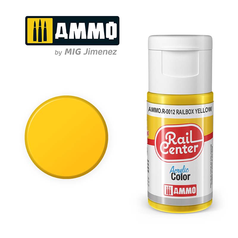 15ml Signal Yellow - Rail Centre AMMO.R-0012 Ammo