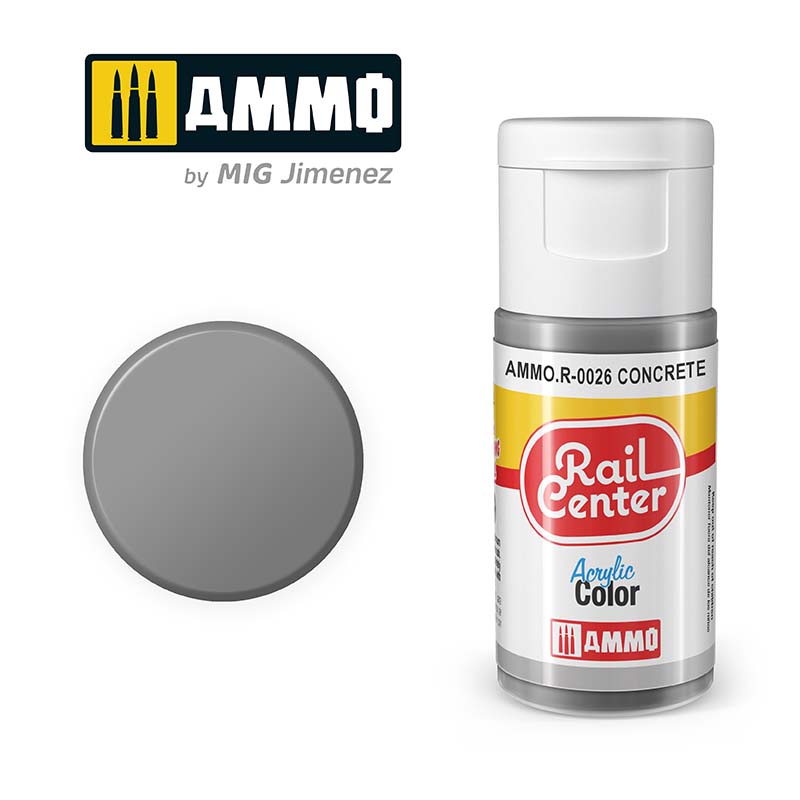 15ml Concrete - Rail Centre AMMO.R-0026 Ammo