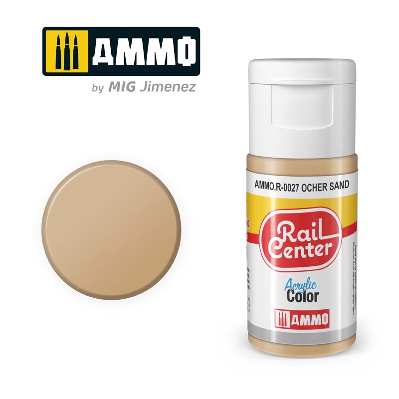 15ml Ocher Sand - Rail Centre AMMO.R-0027 Ammo