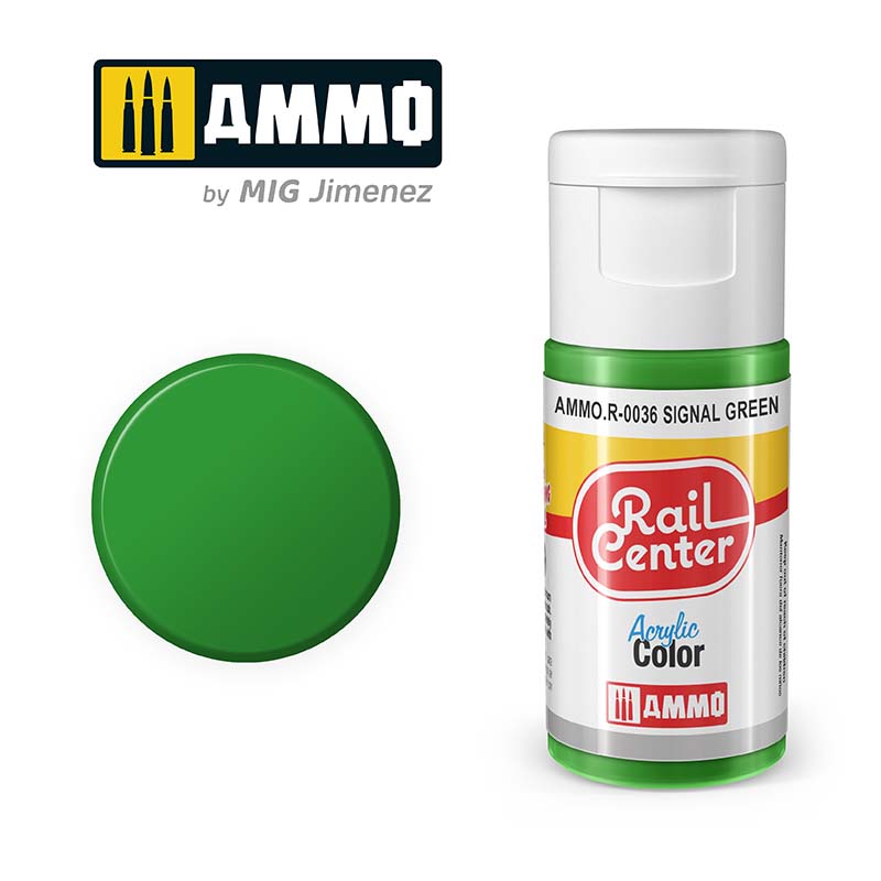15ml Signal Green - Rail Centre AMMO.R-0036 Ammo