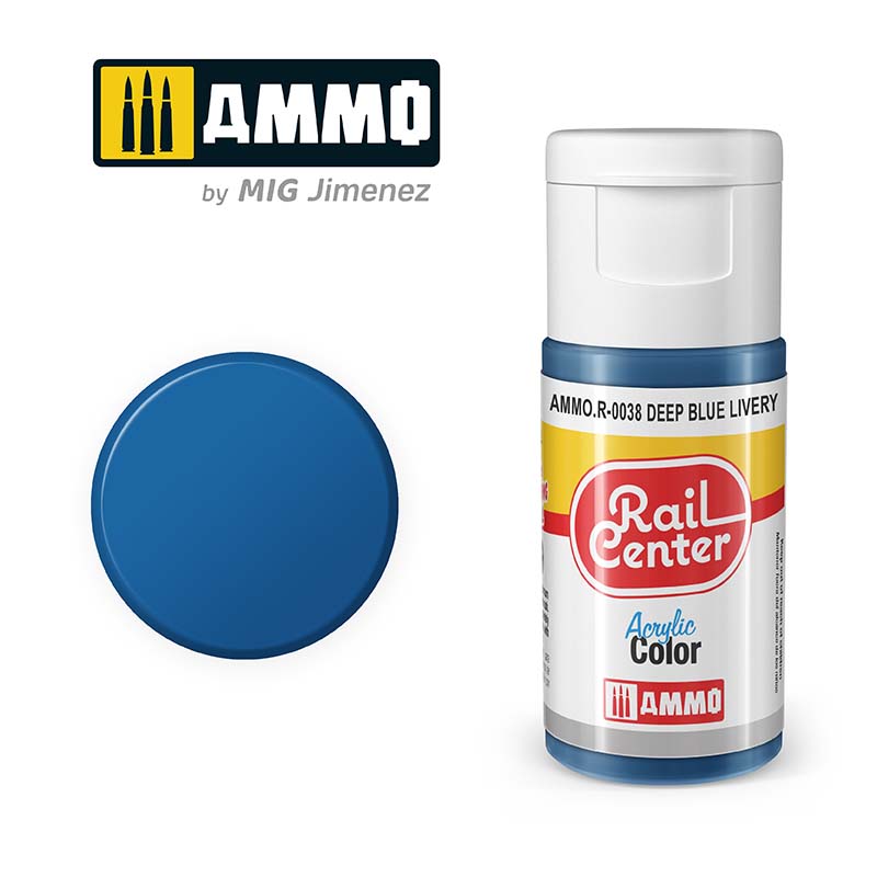 15ml Deep Blue Livery - Rail Centre AMMO.R-0038 Ammo