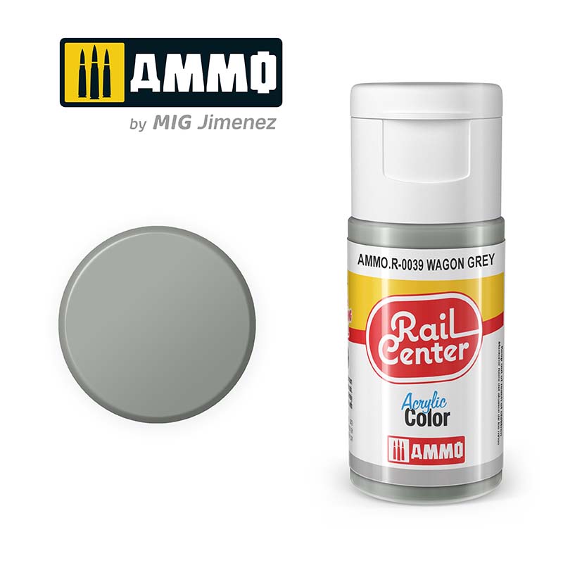 15ml Wagon Grey  - Rail Centre AMMO.R-0039 Ammo