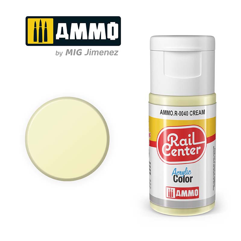 15ml Cream - Rail Centre AMMO.R-0040 Ammo