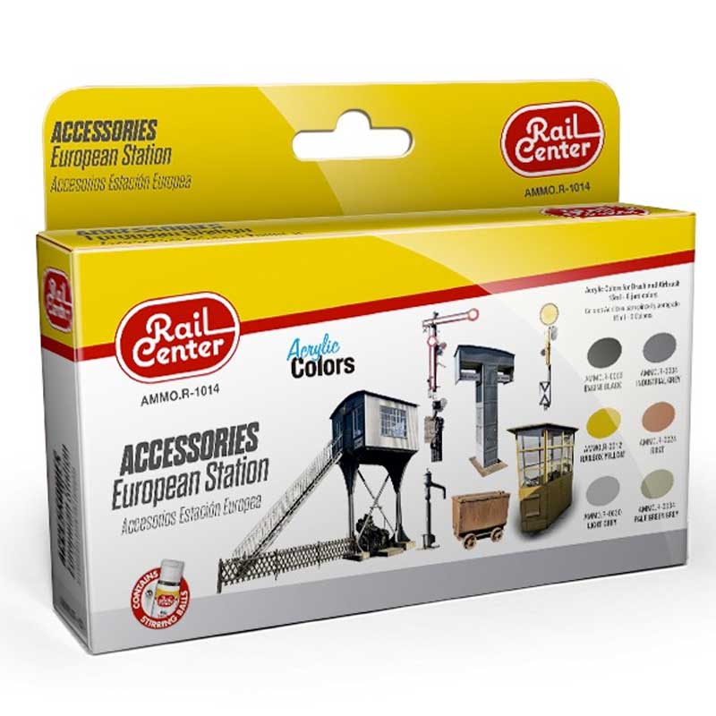 Accessories European Station Paint Set AMMOR1014 Ammo