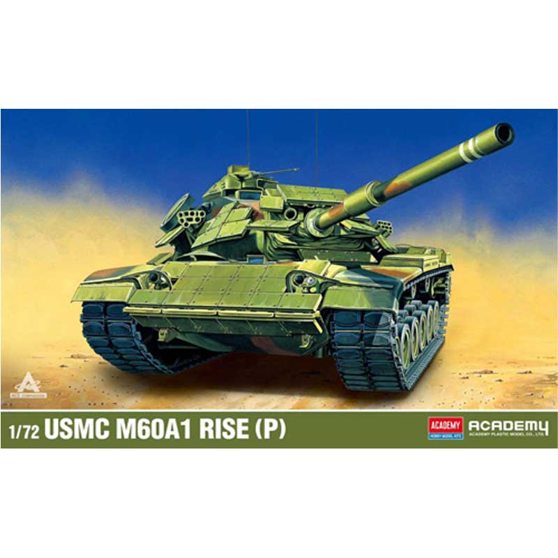 Academy USMC M60A1 RISE (P) (1/72) 13425