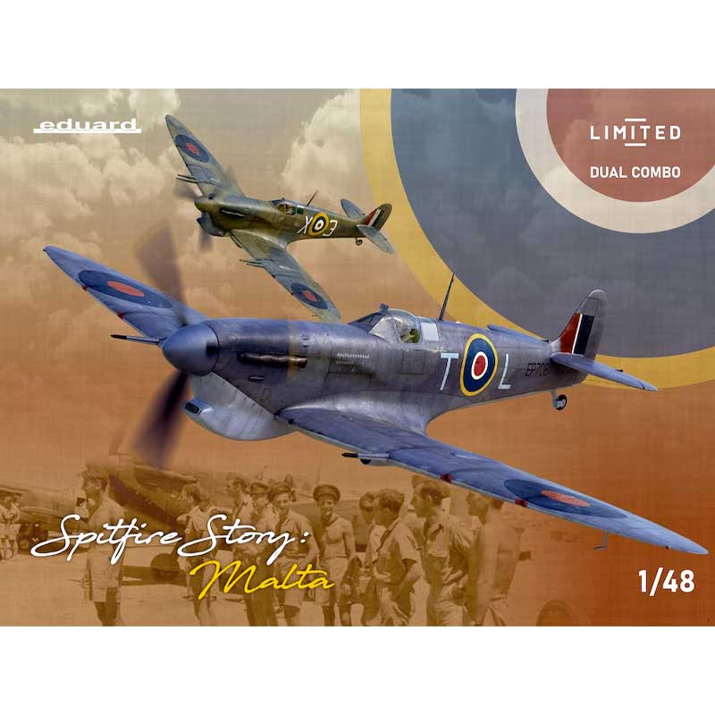 Eduard Supermarine Spitfire STORY: MALTA DUAL COMBO Limited Edition (1/48) 11172