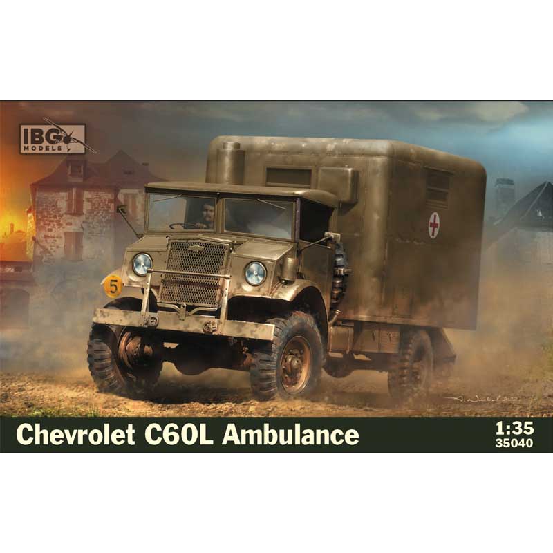 IBG Models Chevrolet C60L Ambulance (1/35) 35040
