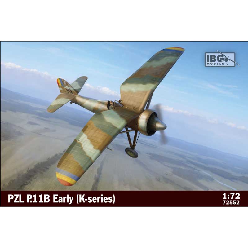 IBG Models PZL P.11B Early (K-series) (1/72) 72552