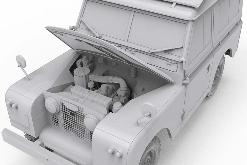 AK Interactive Land Rover 88 Series IIA -Station Wagon (1/35) AK-35013
