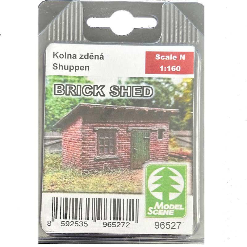 Brick Shed N (kit) 96527 Model Scene