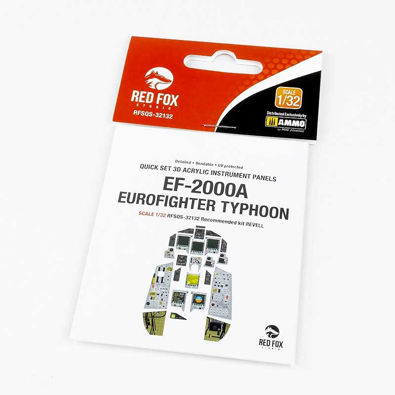 1/32 EF-2000A Eurofighter Typhoon (for Revell kit) RFSQS-32132 Red Fox Studio