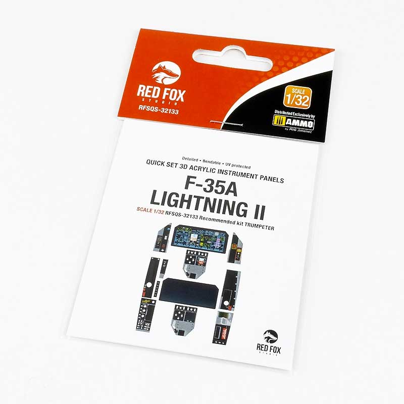 1/32 F-35A Lightning II (for Trumpeter kit) RFSQS-32133 Red Fox Studio