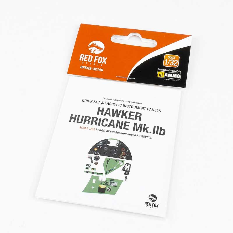 1/32 Hawker Hurricane Mk Iib (for Revell kit) RFSQS-32148 Red Fox Studio