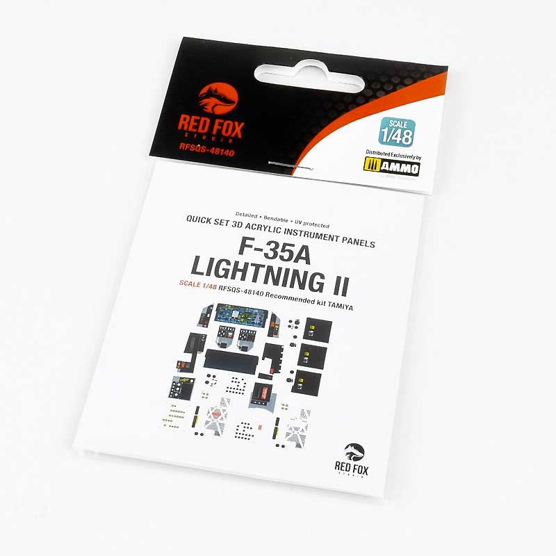 1/48 F-35A Lightning II (for Tamiya kit) RFSQS-48140 Red Fox Studio
