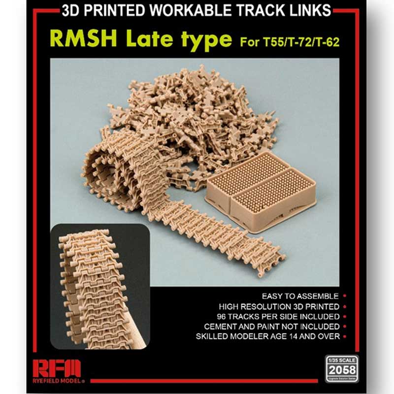 Rye Field Models 3D Printed Track Links Rmsh Late Type (1/35) RM2058