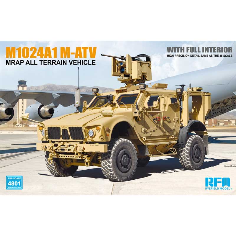 Rye Field Models M1024A1 M-ATV MRAP All Terrain Vehicle (1/48) RM4801