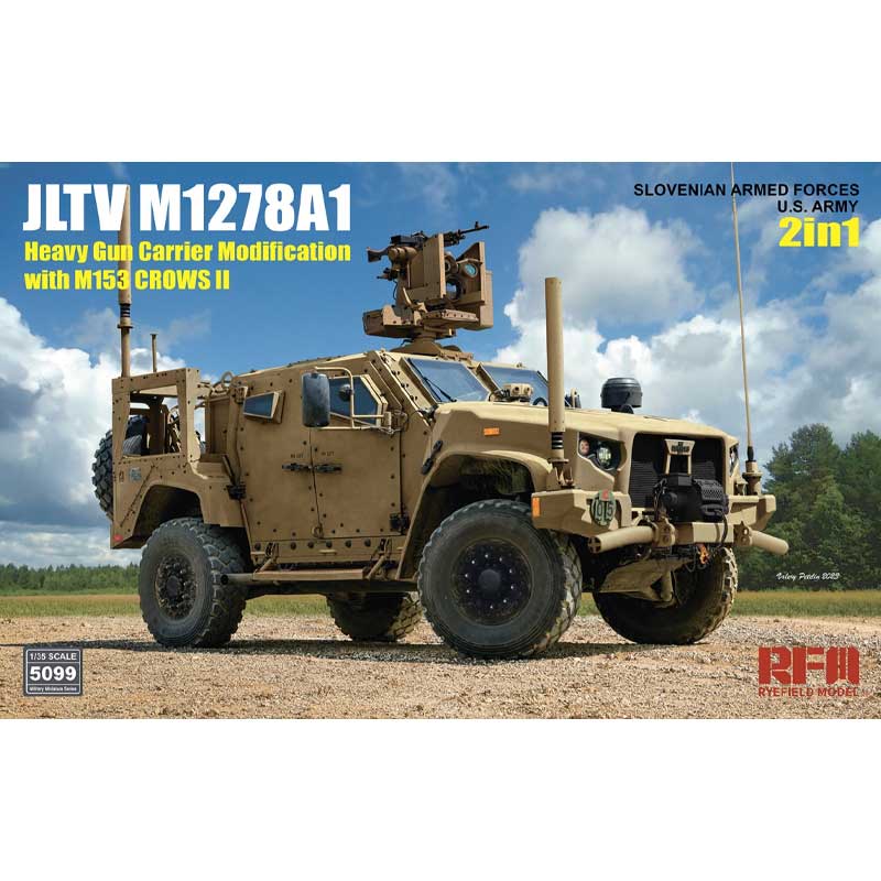 Rye Field Models JLTV M1278A1 HGC with M153 CROWS II (1/35) RM5099