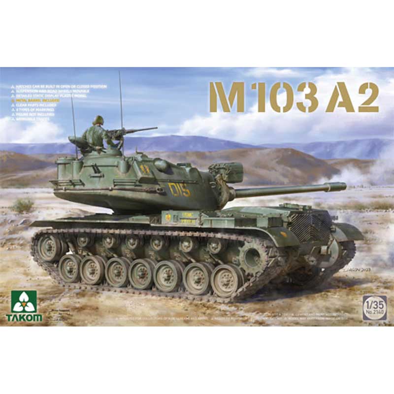 1/35 US M103A2 Heavy Tank c.1964 02140 Takom