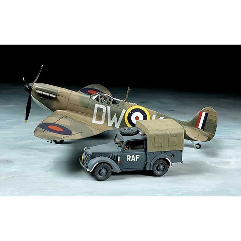 Tamiya Supermarine Spitfire Mk.I & 10HP Tilly Set (1/48) 25211