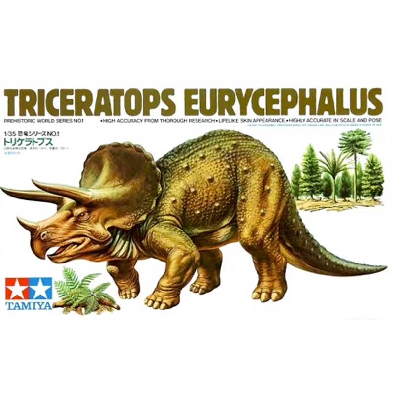 Tamiya Triceratops Eurycephalus Prehistoric World Series 1 (1/35) 60201