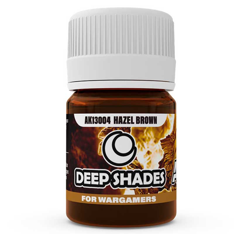 AK Interactive Hazel Brown - Deep Shade (30ml) AK-13004