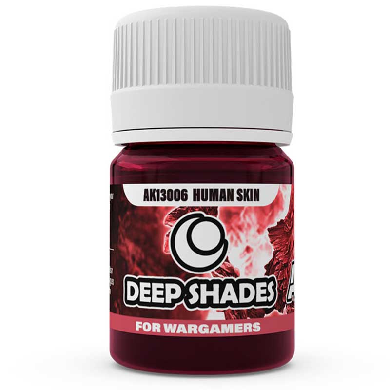 AK Interactive Human Skin - Deep Shade (30ml) AK-13006